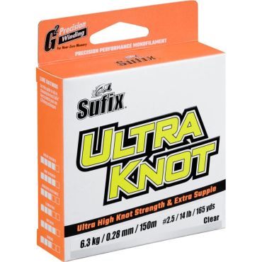 Nyloni Sufix Ultra Knot - Fluo Keltainen Oranssi Asu471002