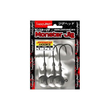 Painotettu Pää Lucky John Monster Jig Mlj02-0030