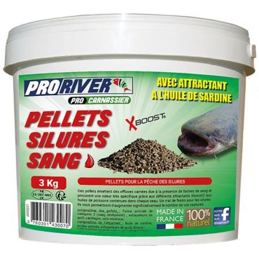 Pelletit Proriver Veri + Luonnonöljypullo Ar00059