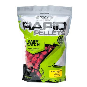 Pelletti Mivardi Rapid Pellets Easy Catch - Strawberry M-rapeecstr1016