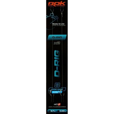 Peruke Rok Fishing D-rig Wide Gape Barbless - Pakkaus 2 Rok/060488