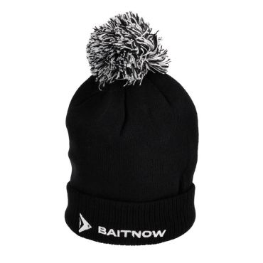 Pipo Baitnow Winter Beanie With Pom-pom - Musta Bnuc0005