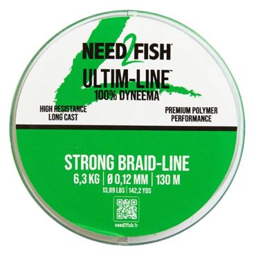 Punos Need2fish Ultim-line - Vihreä - 130m 0613-v12