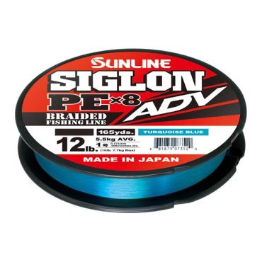 Punos Sunline Siglon Braid Pe Adv 8x Turkoosi - 300m Sun08637
