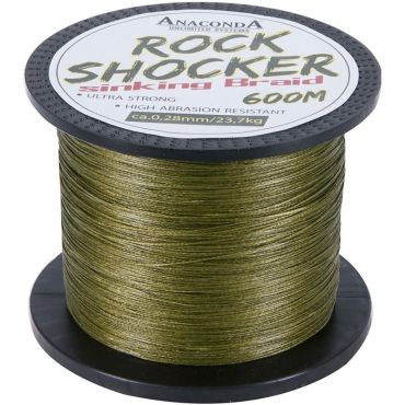 Punottu Siima Anaconda Rockshocker Sinking Braid - 600m 2220630