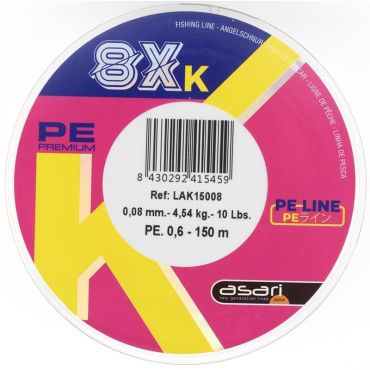 Punottu Siima Asari 8x K - Vihreä - 1000m Lak100050