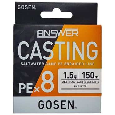 Punottu Siima Gosen Answer Casting X8 - 150m Answercasting150mpe8-08