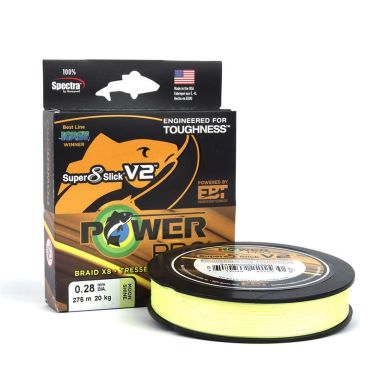 Punottu Siima Power Pro Sup 8 Slick V2 - 275m - Kuun Loiste Ppbisv227519ms
