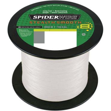 Punottu Siima Spiderwire Stealth Smooth 8 - Läpinäkyvä - 2000m 1515673