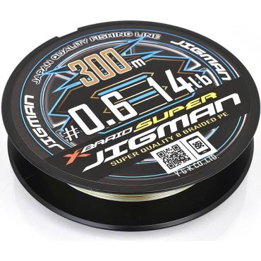 Punottu Siima X-braid Super Jigman X8 - 300m Xbraidsjigx80.6