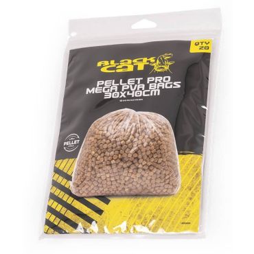 Pva-pussi Black Cat Pellet Pro Mega Pva Bags Bo100010