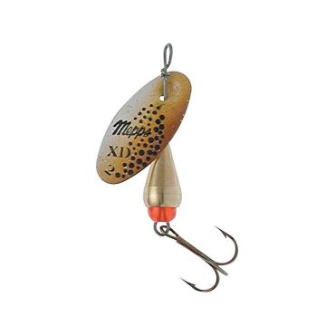 Pyörivä Lusikka Mepps Xd Tri Fluo Or/brown Cxd10br15