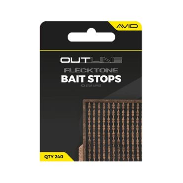 Syötestopparit Avid Carp Outline Flecktone Bait Stops A0640149