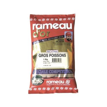 Syöttiseos Rameau D'or Suuret Kalat - 1kg Ar430