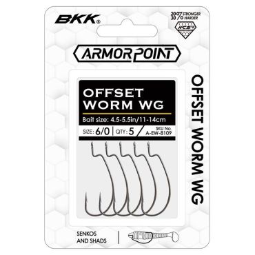 Texaskoukku Bkk Offset Worm Wg Ba-ew-8104
