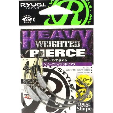 Texaskoukku Ryugi Heavy Pierce Hook - Pakkaus 3 Hhp088-3/0