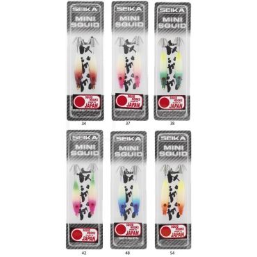 Turlutti Seika Predator Fishing Mini Squid Soft Transparent - 9cm 4521137
