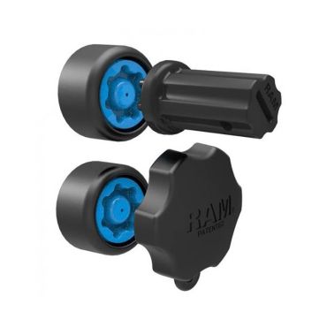 Varkaudentorjuntasarja Varsi + Kiinnitin C-pallon Kiinnikkeelle Ram Mounts Ram-kitsecu-c
