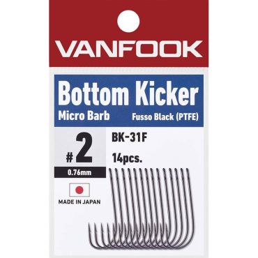 Yksikärkinen Koukku Vanfook Bottom Kicker Micro Barb Bk-31f Van-bk-31f-6
