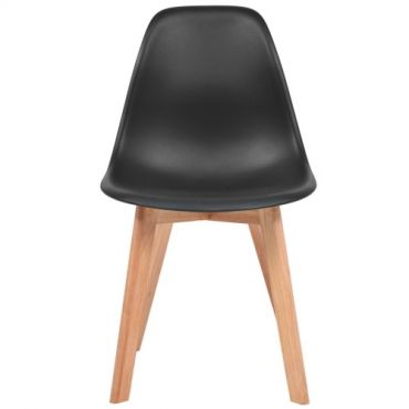 Dining chairs 2 black units