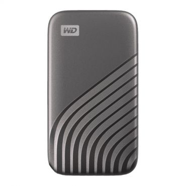 WD My Passport SSD 500GB Type-C Portable Solid State Drive NVMe High-speed Technology 256-bit AES Hardware Encryption Grey