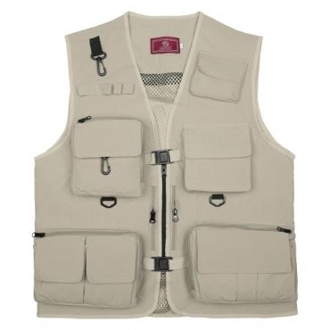 Fishing Photography Vest Summer Multi Pockets Mesh Jackets Quick Dry Waistcoat