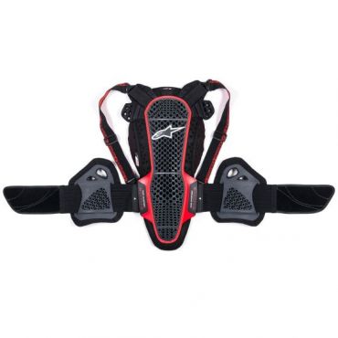 Alpinestars Nucleon KR-3 CE Level 2 Motorcycle Back Protector - XS, Black/red