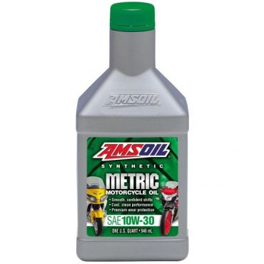 Amsoil Synthetic Metric Motorcycle Engine Oil - 10W30