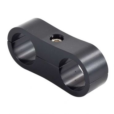 Automotive Plumbing Solutions Aluminium Hose Separators - Colour: Black, Hose Diameter 6.4mm, Black