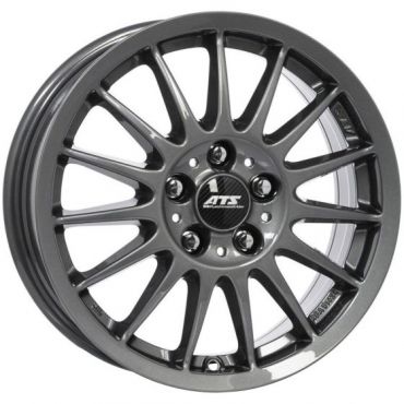 ATS Streetrallye Alloy Wheels In Dark Grey Set Of 4 - 15x6 Inch ET47 5x112 PCD 66.5mm Centre Bore Dark Grey, Grey