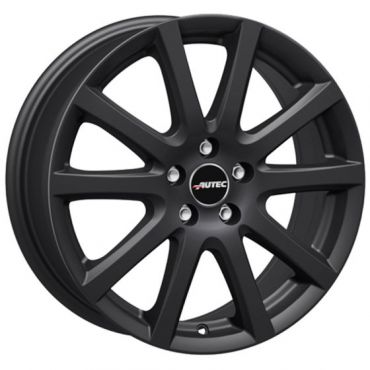 Autec Skandic Alloy Wheels in Black Matt Set of 4 - 17x7 Inch 4x108 PCD ET18 65.1mm Centre Bore Black Matt, Black