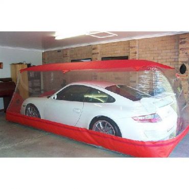 Carcoon Evo Indoor Car Storage System - Size 4 In Red, Red