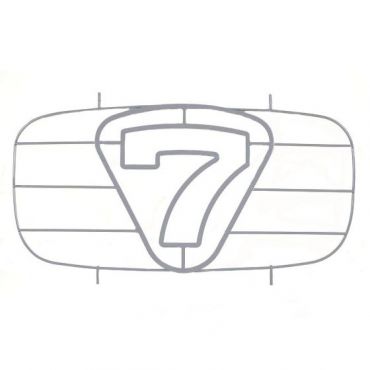 Caterham 7 Nose Cone Grill With `7` Logo