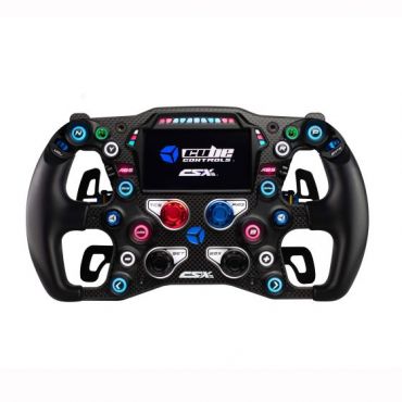 Cube Controls Formula CSX 3 Sim Racing Steering Wheel - Colour: Black, 4 Paddle Option