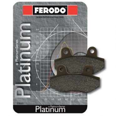 Ferodo FDB2097 Carbon Grip Platinum Motorcycle Brake Pads
