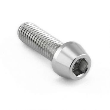Pro-Bolt Stainless Steel Clip-On Handlebar Pinch Bolt Kit - Silver, Silver