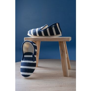Chaussons rayés Maoutig du 35 au 43 - laine