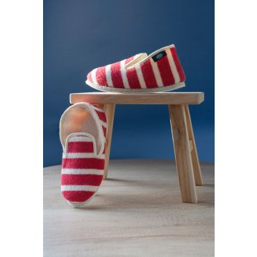 Chaussons rayés Maoutig du 35 au 43 - laine