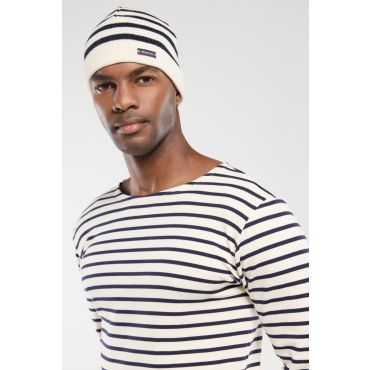 Bonnet rayé Lannion - laine