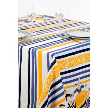 Nappe Bleuenn 150x250cm par Sophie.C