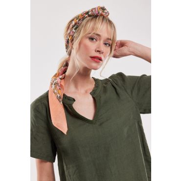 Foulard imprimé - coton