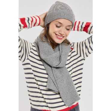 Bonnet torsadé - laine