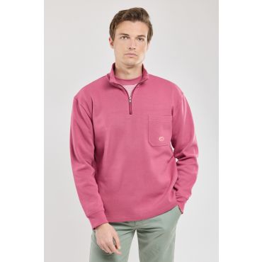 Sweat col camionneur - coton épais