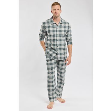 Pyjama à carreaux - coton