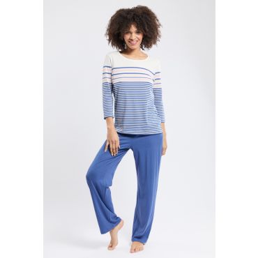 Pyjama manches 3/4 - coton léger