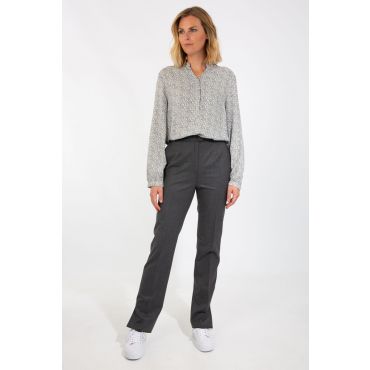 Pantalon coupe droite - laine