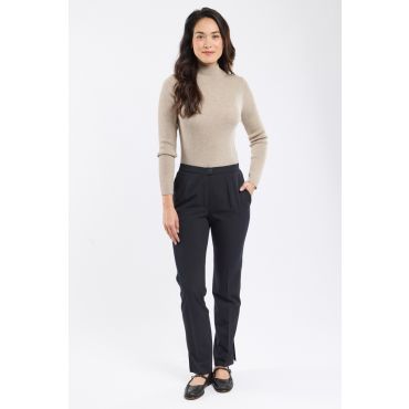 Pantalon tailleur - taille élastiquée