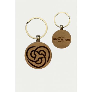 Porte-clés intemporel en bois