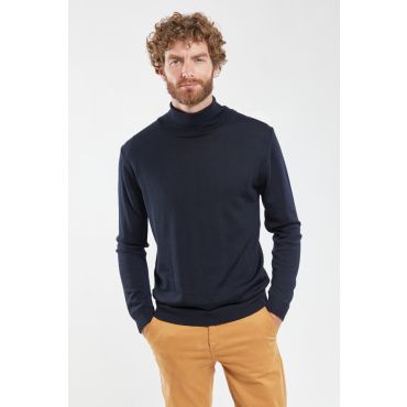Pull col roulé Bérac - laine mérinos
