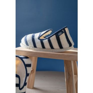 Chaussons rayés Maoutig du 44 au 48 - laine